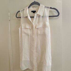 LaFayette 148 sleeveless blouse - 100% silk